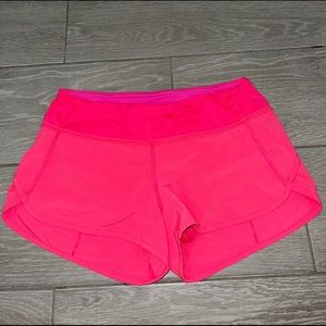 Lululemon speed shorts